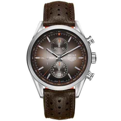 TAG Heuer Carrera Calibre 1887 41 Stainless Steel / Brown / 300 SLR